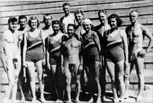 Nude Swim Team Male